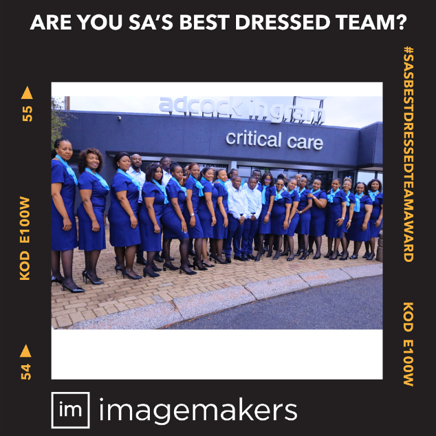Adcock Ingram Critical Care dressed in their Corporate Shirts for Men and Women by Imagemakers