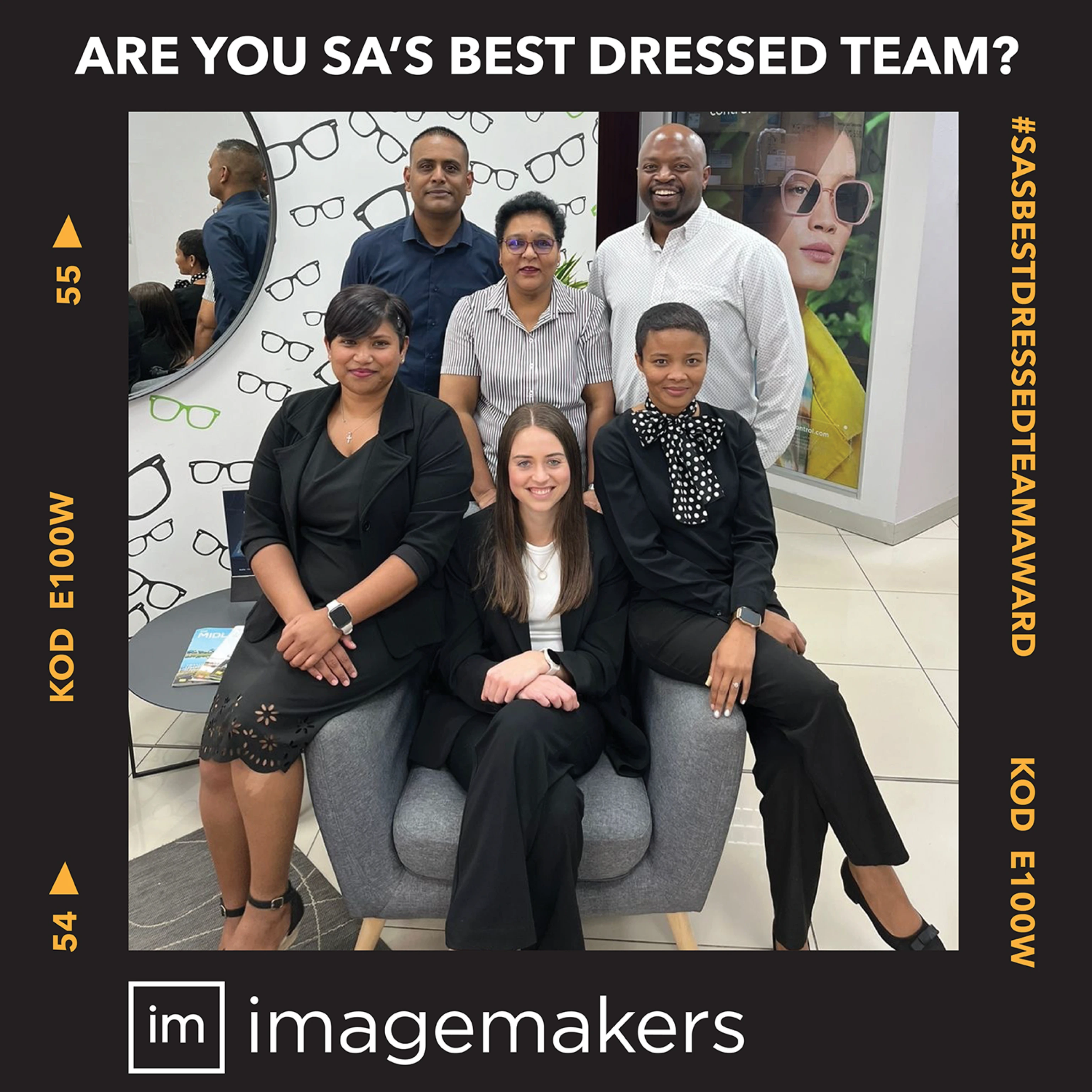 Cascades Team of Moffatt Optical Turning Heads in Sleek Corporate Clothing