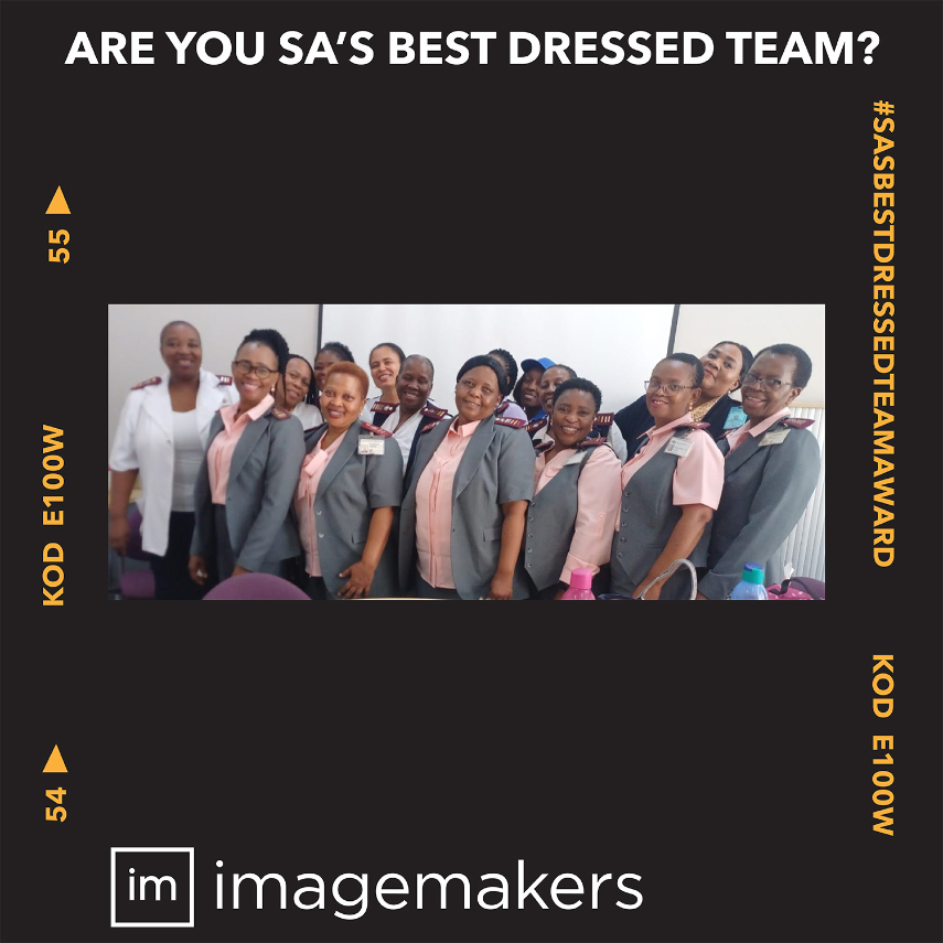Dr George Mukhari Academic Hospital Team Wearing Work Clothes and Team Uniforms 