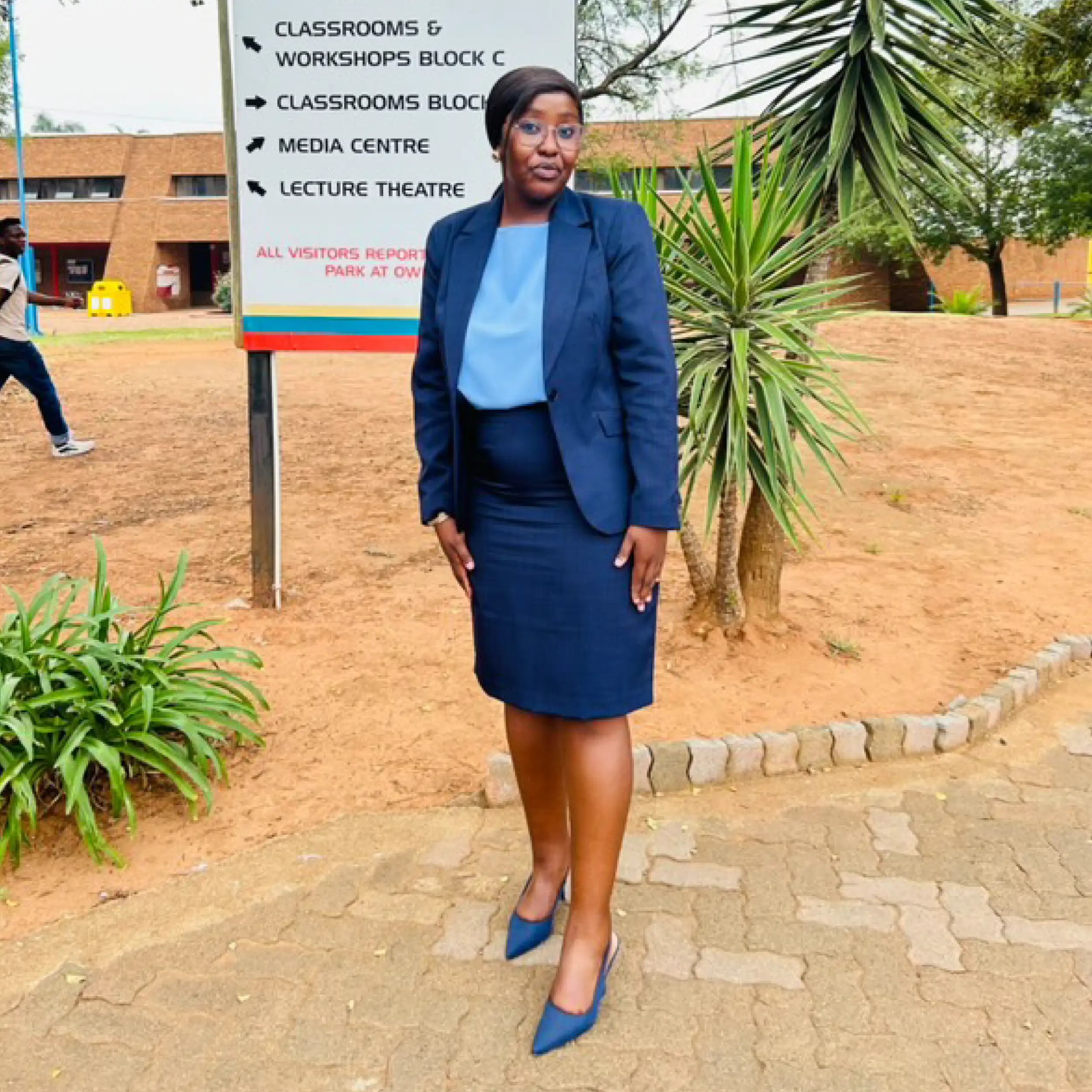 Navy Blue Corporate Clothes for Work-Imagemakers Women's Wear