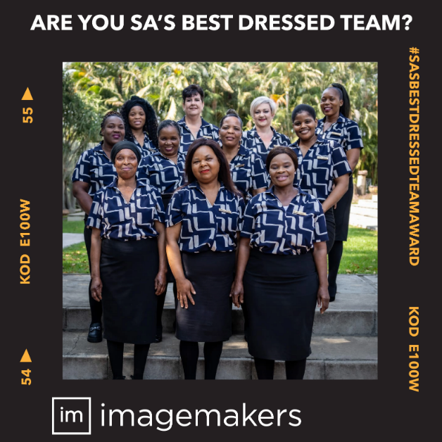 Durban Elegant Lodge Womens Corporate Dresses - Navy and Zigzag Work Clothes from Imagemakers