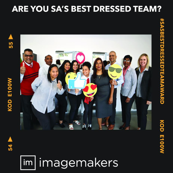 Franke Team Wearing Black and White Corporate Uniforms 