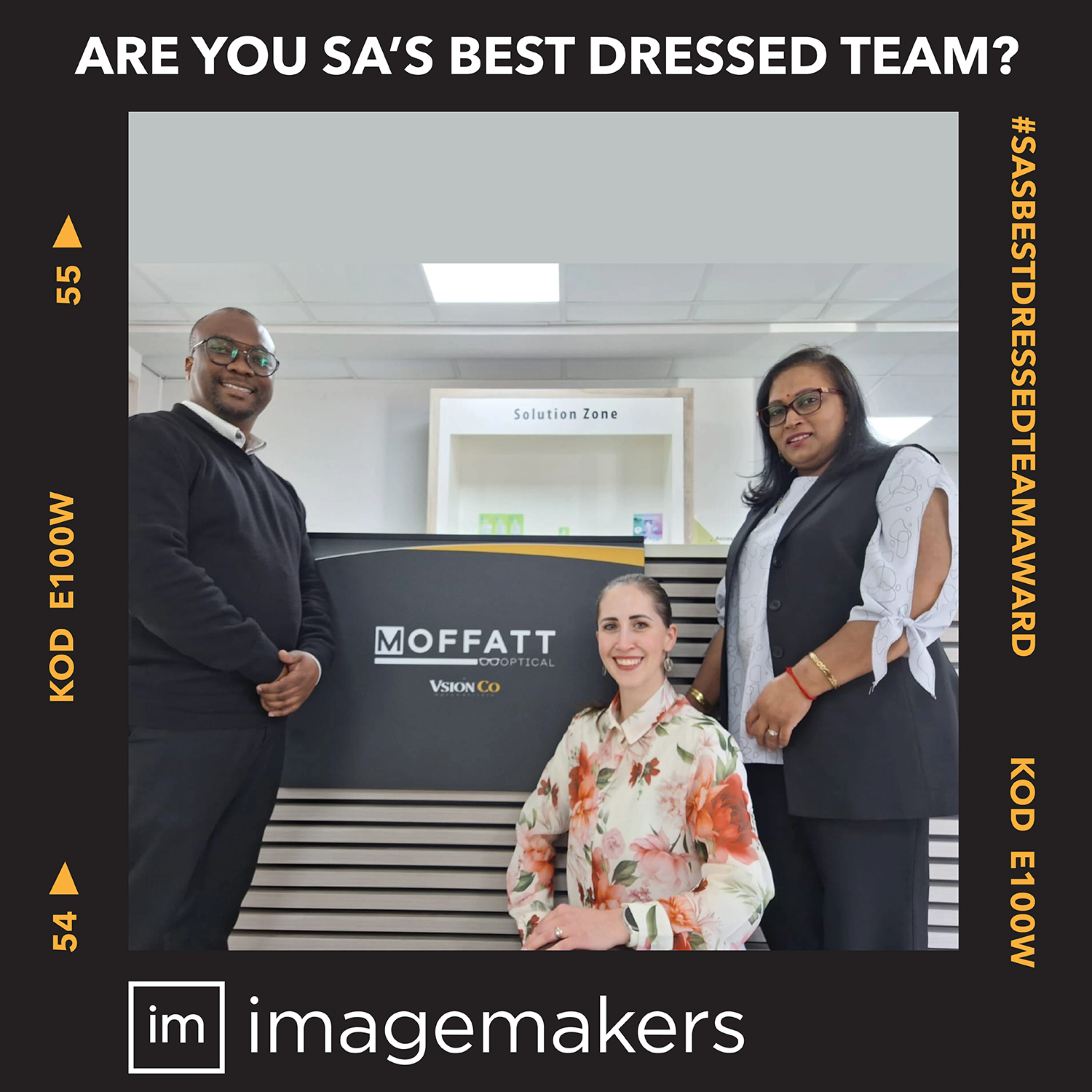 The Howick Team of Moffatt Optical by Vsion Co Optometrists in Modern Workwear