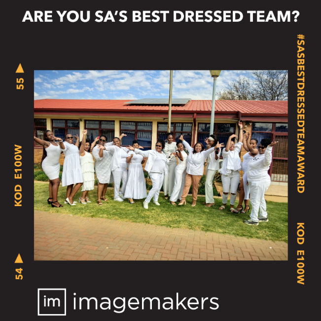 Staff of Ithembelihle LSEN School in Neutral Corporate Clothing