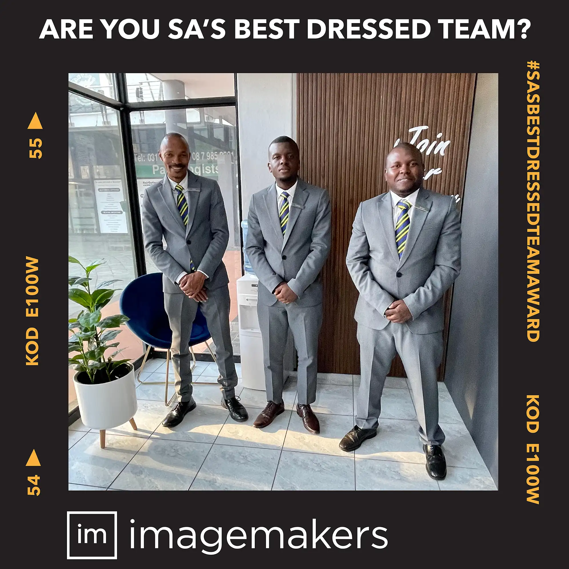 Corporate Workwear for Men Supplied by Imagemakers, Worn by the Kennings Menswear Team