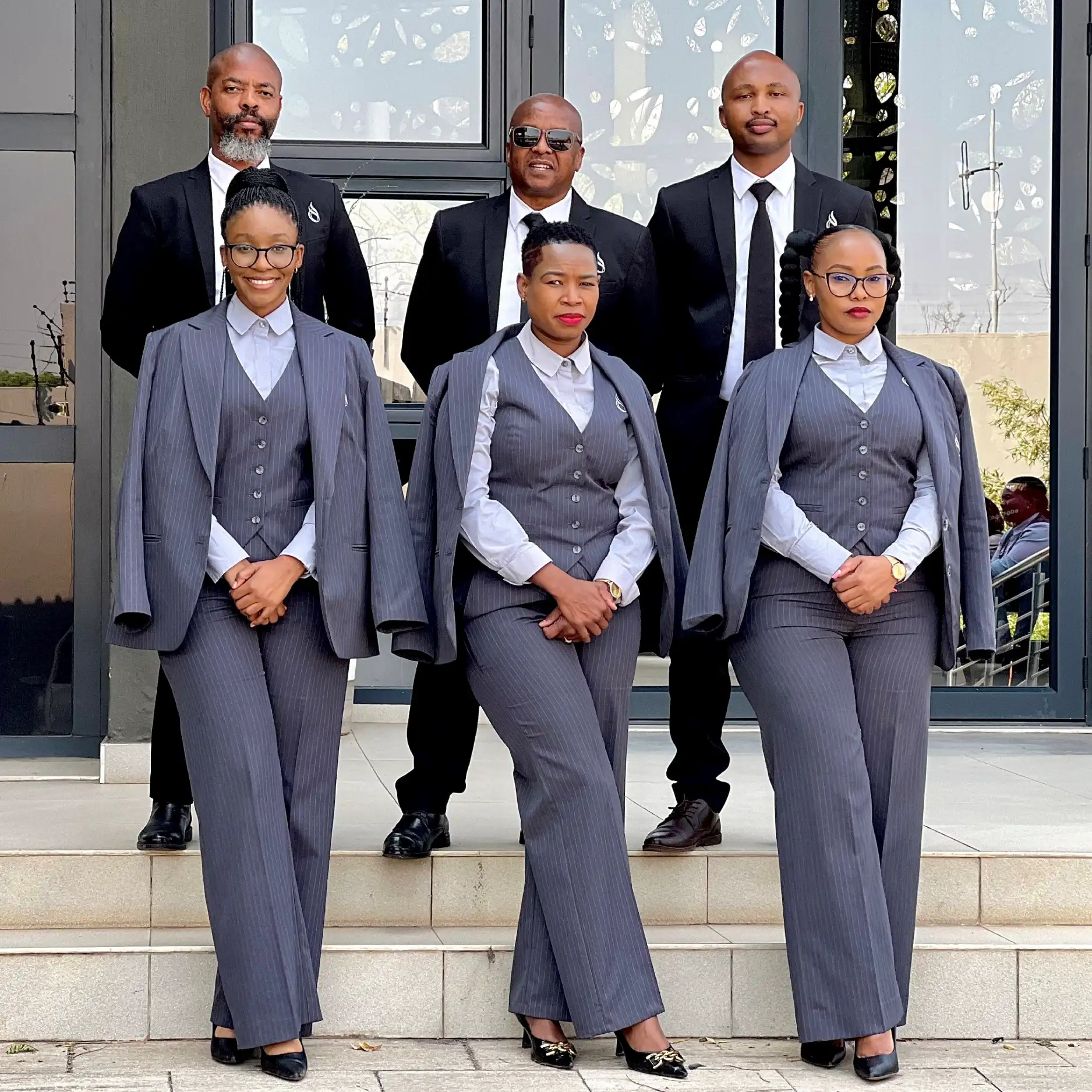 Mphela and Associate Attorneys Wearing Business Uniforms for Teams by Imagemakers