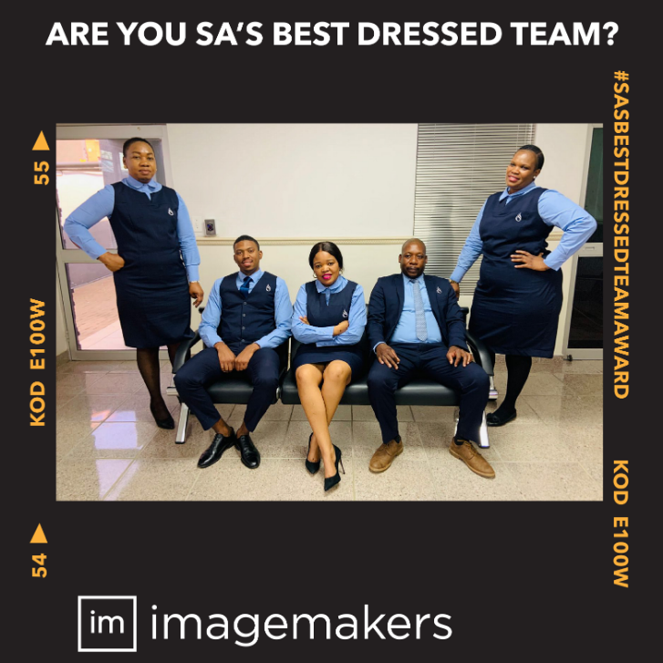 Men and Women of Mphela & Associates Attorneys in Coordinated Corporate Clothing, Designed by Imagemakers
