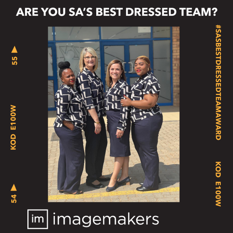 Platinum Health Chromite Pharmacy Staff Wearing Navy Zig-Zag Pattern Uniforms, Styled by Imagemakers