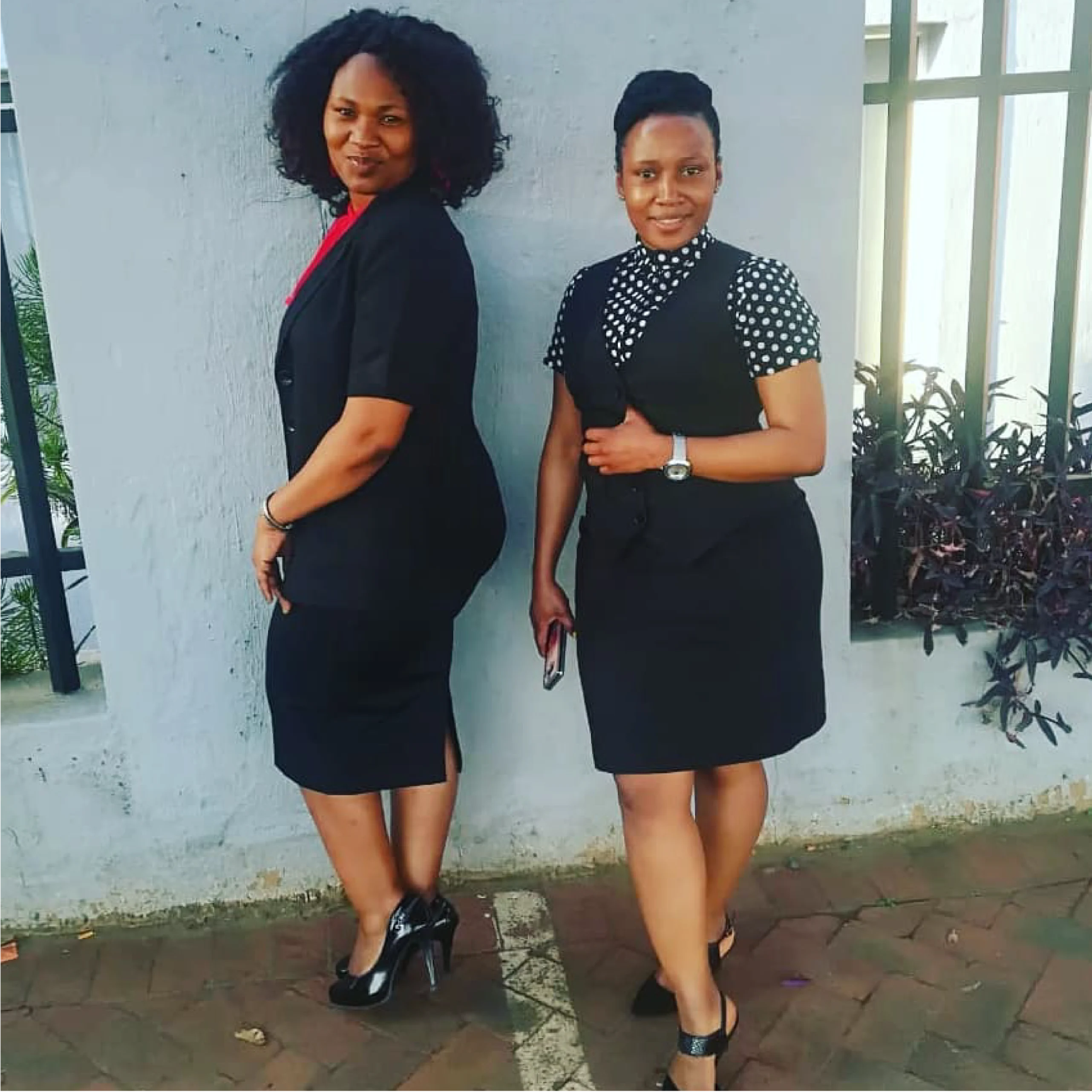 Ladies Corporate Dresses in Black by Imagemakers Corporate Wear