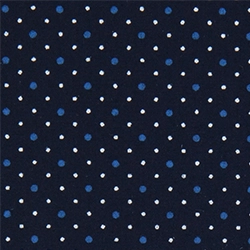 Blue Navy Dot